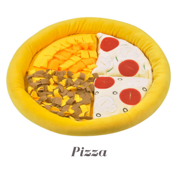 Snuffle Mat for Pets top - Large Pizza